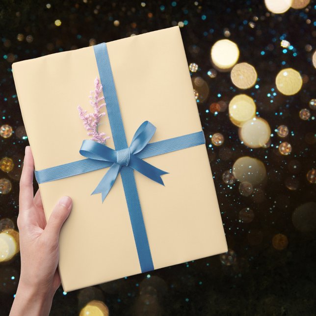 Papel De Presente Cor Sólido da Pêssego (Criador carregado)