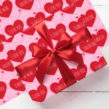 Coração de Amor Fofo Texto Personalizado Dia dos N