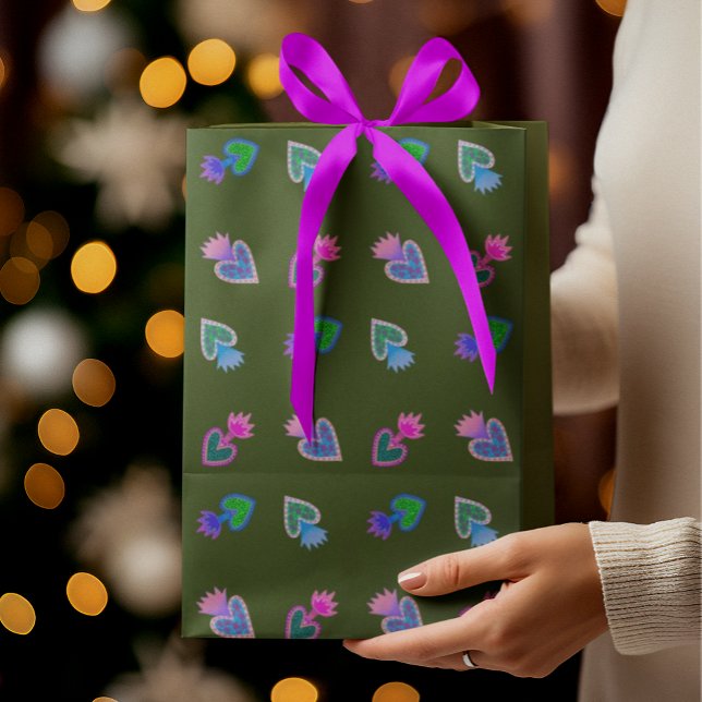 Papel De Presente Coração Sagrado (Criador carregado)