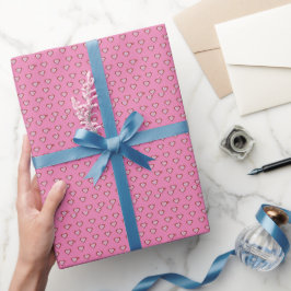Papel De Presente Corações