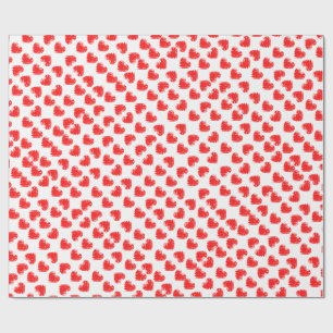 Papel De Presente Corações