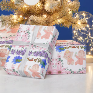 Papel De Presente Corações Cheios de Risadas