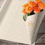 Papel De Presente Corações - Laranja Escuro em Laranja Claro - Rolos<br><div class="desc">Corações em vários tons de laranja escuro sobre fundo laranja claro (pêssego). Disponível em folhas e rolos,  bem como em outras cores: https://www.zazzle.com/collections/pattern_hearts-119768498397094853</div>