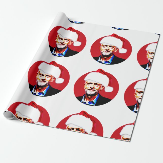 Papel De Presente Corbyn alegre - envolvendo (Desenrolado)