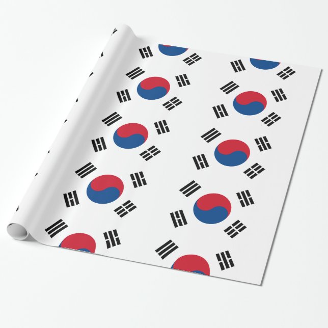 Papel De Presente Coreia (Desenrolado)