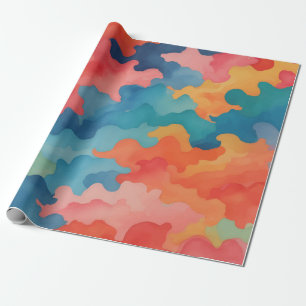 Papel De Presente cores de camuflagem