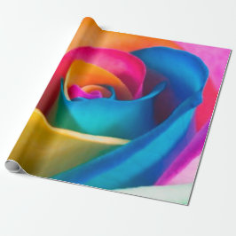 Papel De Presente Cores de rosas