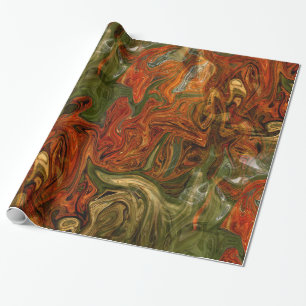 Papel De Presente Cores do outono...