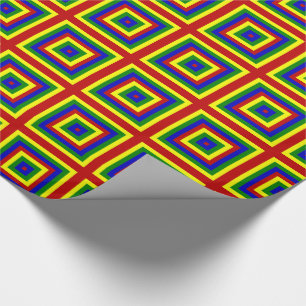 Papel De Presente Cores Primárias,PAPEL DE EMBALAGEM DE QUADROS-GIFT