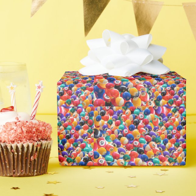 Papel De Presente Cores Tradicionais De Oito Bocas, Papel De Moldage (Festa de aniversário)