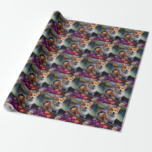 Papel De Presente Corgi de Remo: Uma Aventura Cênica