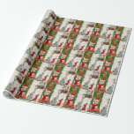 Papel De Presente corgi Dog Christmas<br><div class="desc">Corgi Dog sentado do lado de fora da casa decorada com coroa de Natal, a árvore de Natal é uma ideia perfeita de presente de Natal para amantes de cachorros.</div>