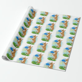 Papel De Presente Corgi Pembroke