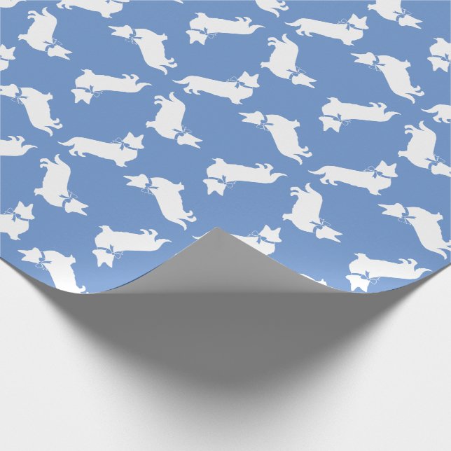Papel De Presente Corgi Puppy Dog Pembroke Welsh (Ponta)