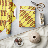 Corno Quente Corno Corndog Mostard Comida Foodie