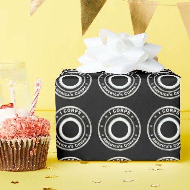 Papel De Presente Corpo I "Corpo Americano" (Festa de aniversário)