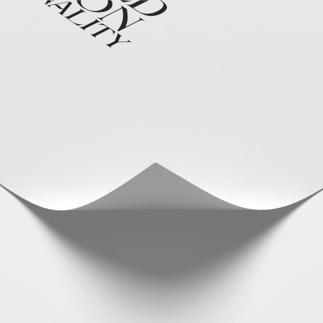 Papel de Presente Corporativo de Personalidade Edi (Ponta)