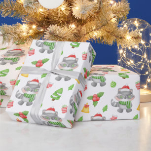 Papel De Presente Corrente de Natal, Berries, Presentes