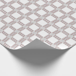 Papel De Presente CORRESPONDÊNCIAS DO SEAM: Namorados Red Heart Wra