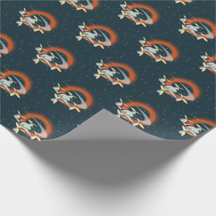 Papel De Presente Corrida de Drone