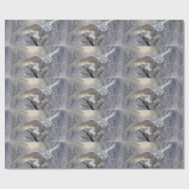 Papel De Presente Coruja