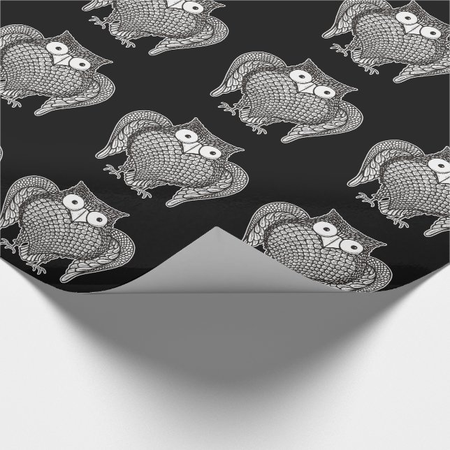 Papel De Presente Coruja de que precisa (Ponta)