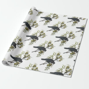 Papel De Presente Corvo americano por Audubon