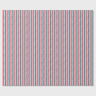 Papel De Presente Cosmic Bloom Stripes