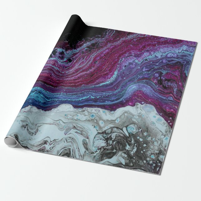Papel De Presente Cosmos (Desenrolado)