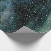Cosmos Galaxy Watercolor Fine Art