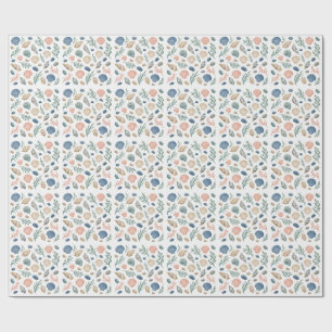Papel de Presente Costeiro Tesouros da Piscina de 