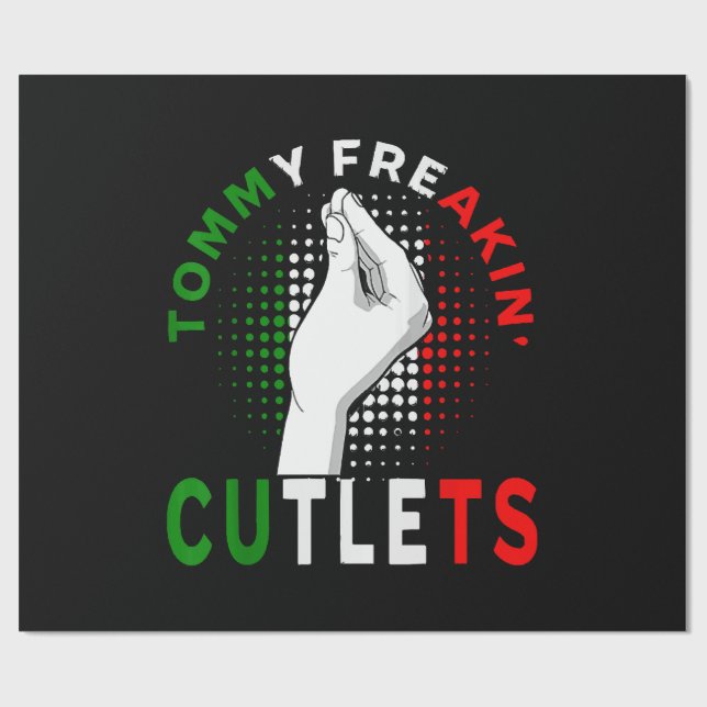 Papel De Presente Costeletas Tommy (Aberto)