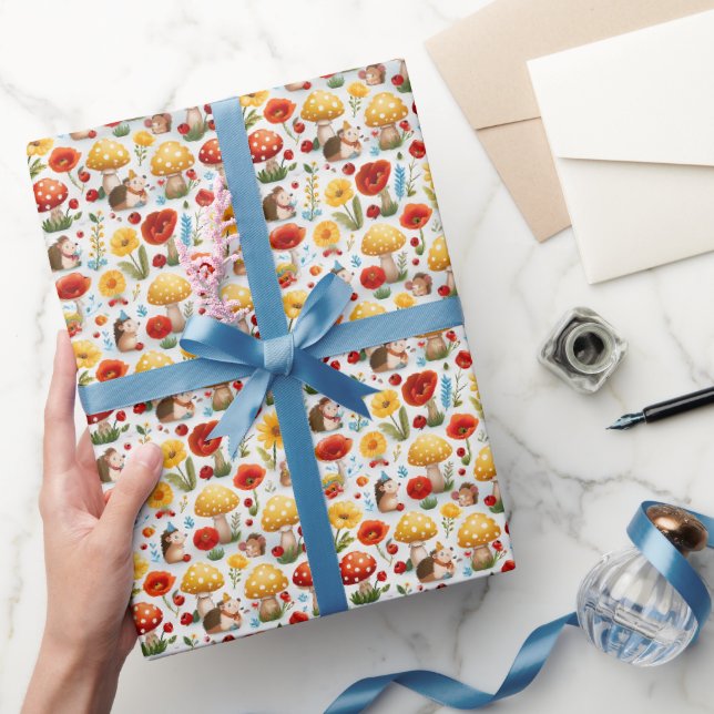 Papel De Presente Cottagecore (Presentear)