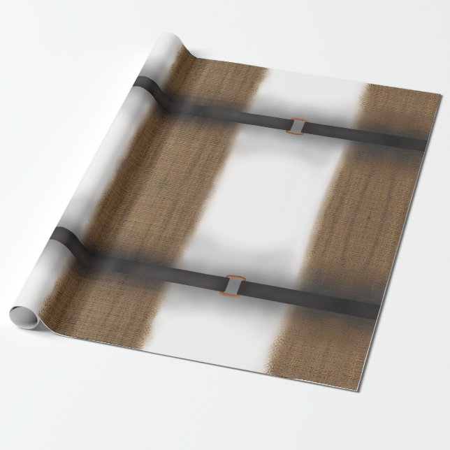 Papel De Presente Cotton Bale (Desenrolado)