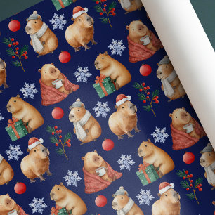 Papel De Presente Cótulo de Água Cóta Capybara