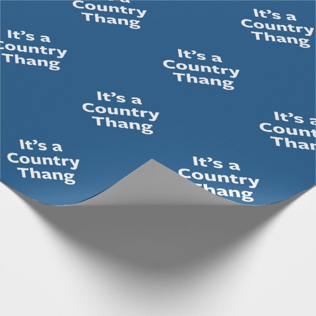Papel De Presente Country Thang (Ponta)