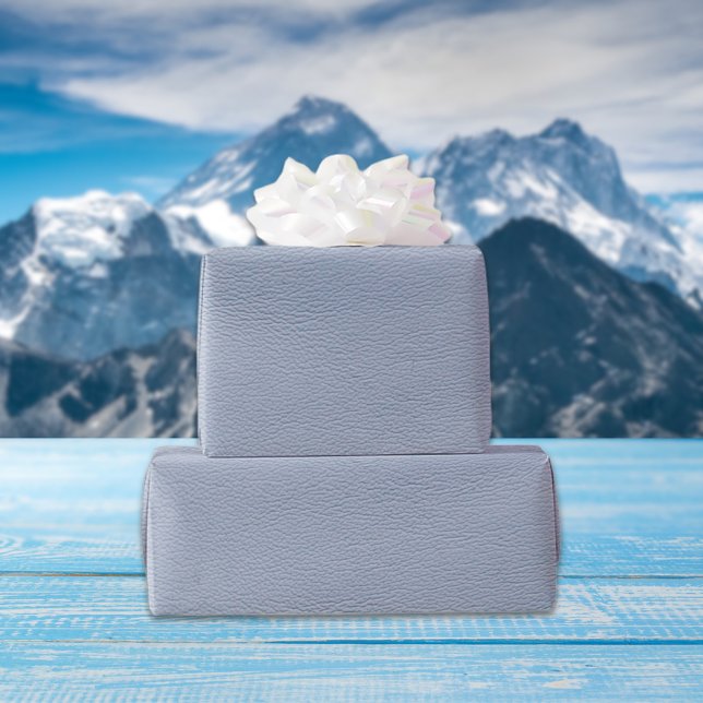 Papel De Presente Couro de aparência azul (Criador carregado)