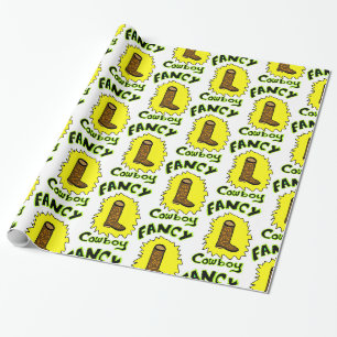 Papel De Presente Cowboy