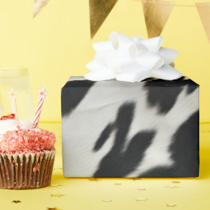 Papel De Presente Cowhide da Fazenda Ocidental