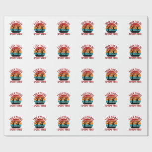 Papel De Presente Coxas Grossas Vibrações Assustadoras Design de Cam