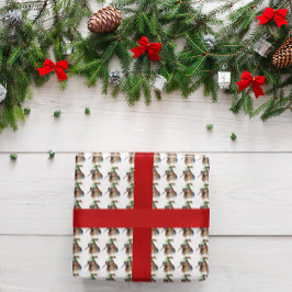 Papel De Presente Cozy Christmas Kiwi