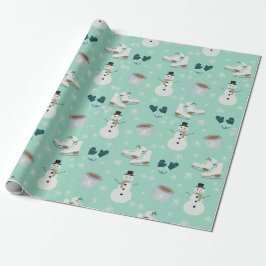 Papel De Presente Cozy Winter Wonderland Wrapping Paper