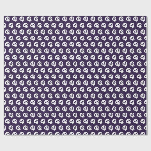 Papel De Presente crânio de halloween