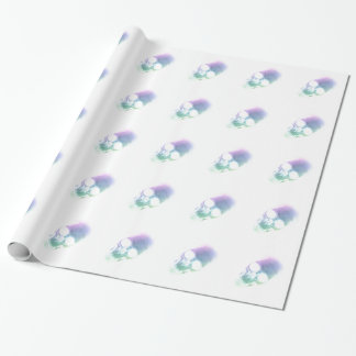 Papel De Presente Crânio do arco-íris - fundo feito sob encomenda