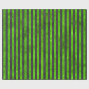 Papel De Presente Crânios Verdes e Série Girassol Design 11