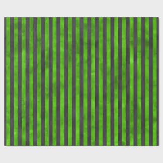 Papel De Presente Crânios Verdes e Série Girassol Design 11