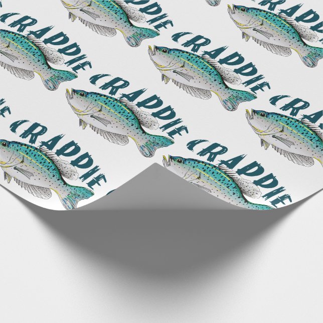 Papel De Presente Crappie (Ponta)