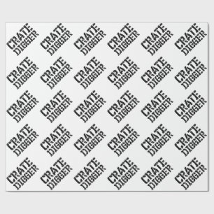 Papel De Presente Crate Digger