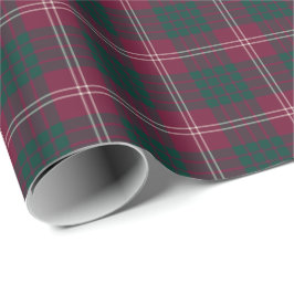 Papel De Presente Crawford Clan Tartan