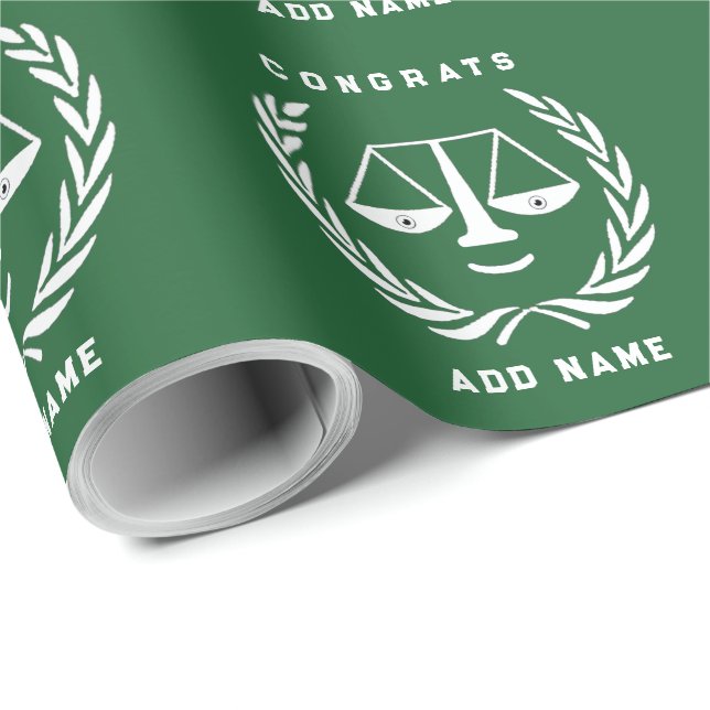 Papel De Presente Creative Lawyer Gift (Ponta do rolo)